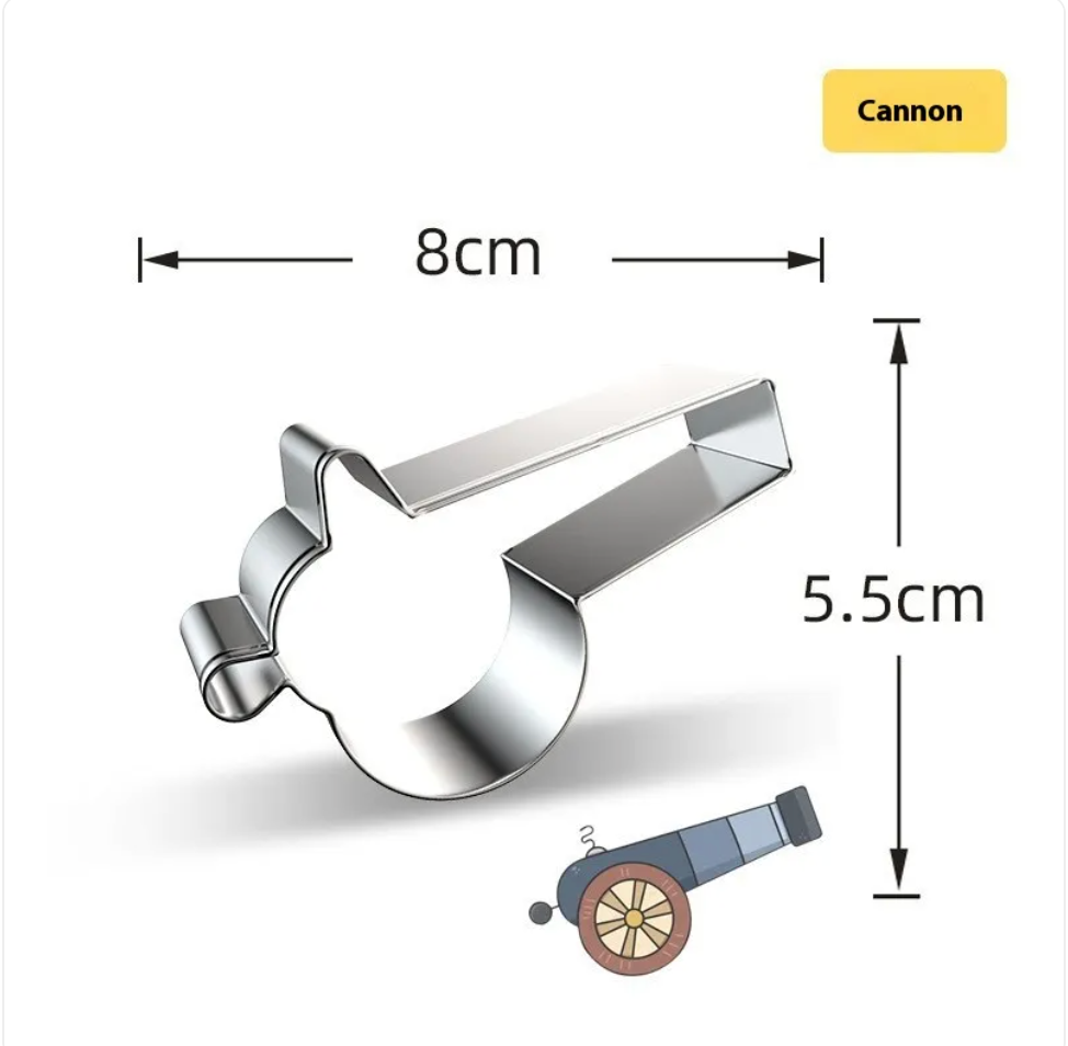 Military Shaped Cookie Cutter