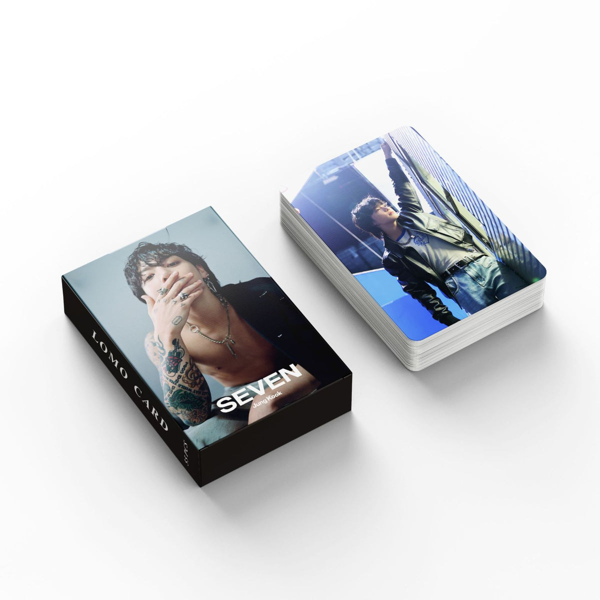 JungKook SEVEN Album Lomo Card Collection (55 Cards)