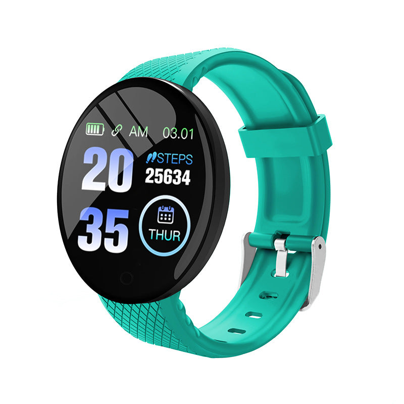D18 Smart Bracelet with Color Display and Health Monitor