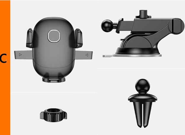 Universal Car Mount Phone Holder with Suction Cup