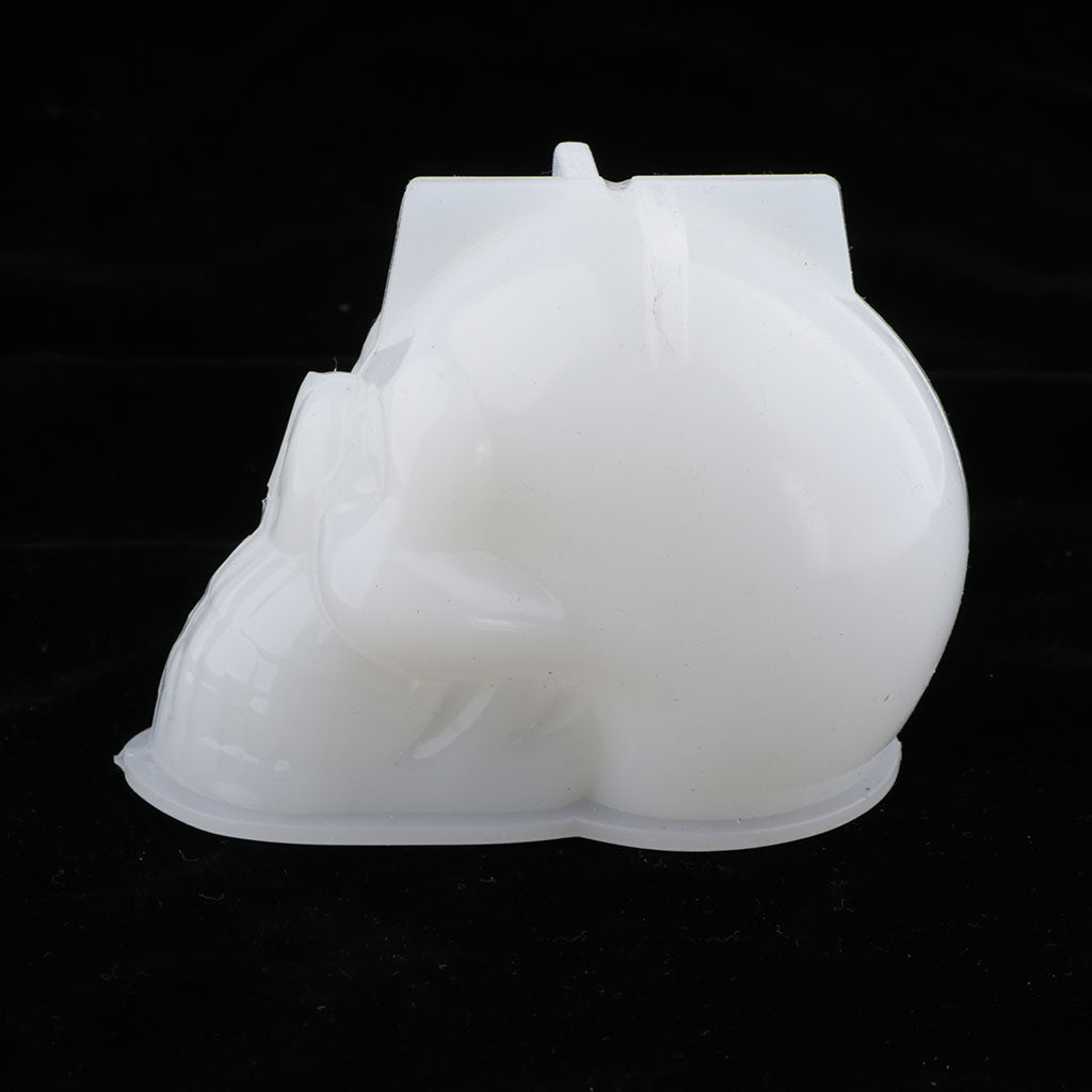 Skull-Shaped Non-Stick Silicone Mold for Crafts