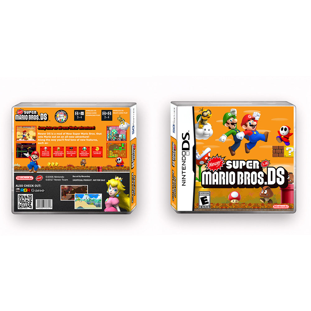 New Super Mario Bros NDS Game Cartridge Fan Art