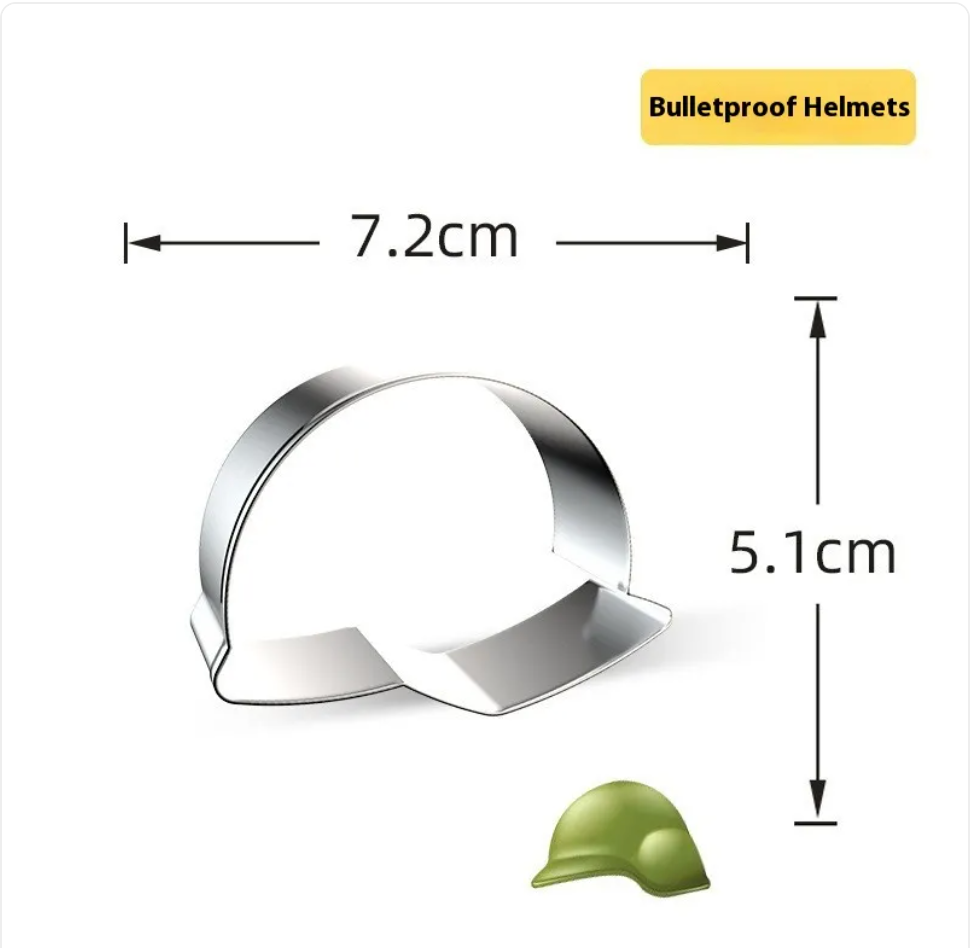 Military Shaped Cookie Cutter