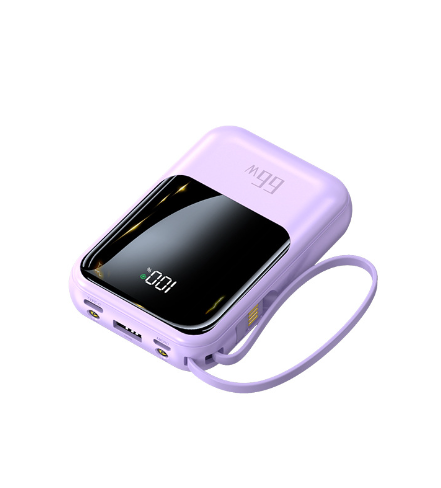 Mini 66W Super Fast Charge Power Bank with Logo Printing