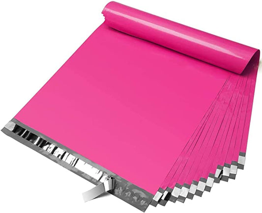 14.5X19 - Poly Mailers - Hot Pink