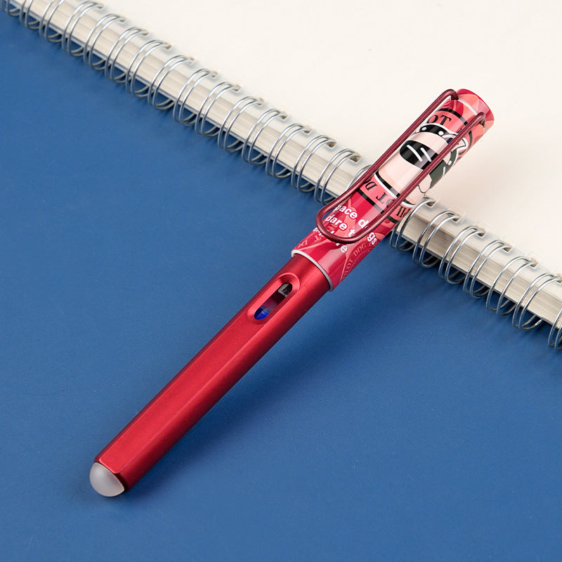 Colorful Cartoon Erasable Pens for Students' Practice