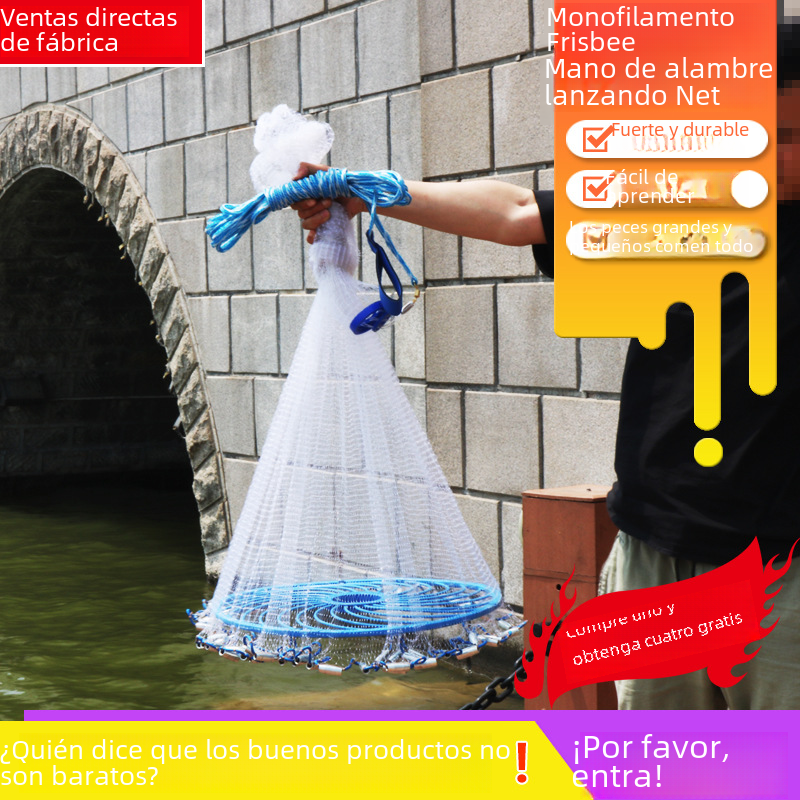 5th Gen American Style Hand-Thrown Fishing Net