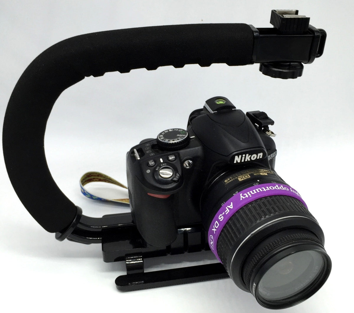 Stabilizer for DSLR Cameras with U and C Shape Rigs