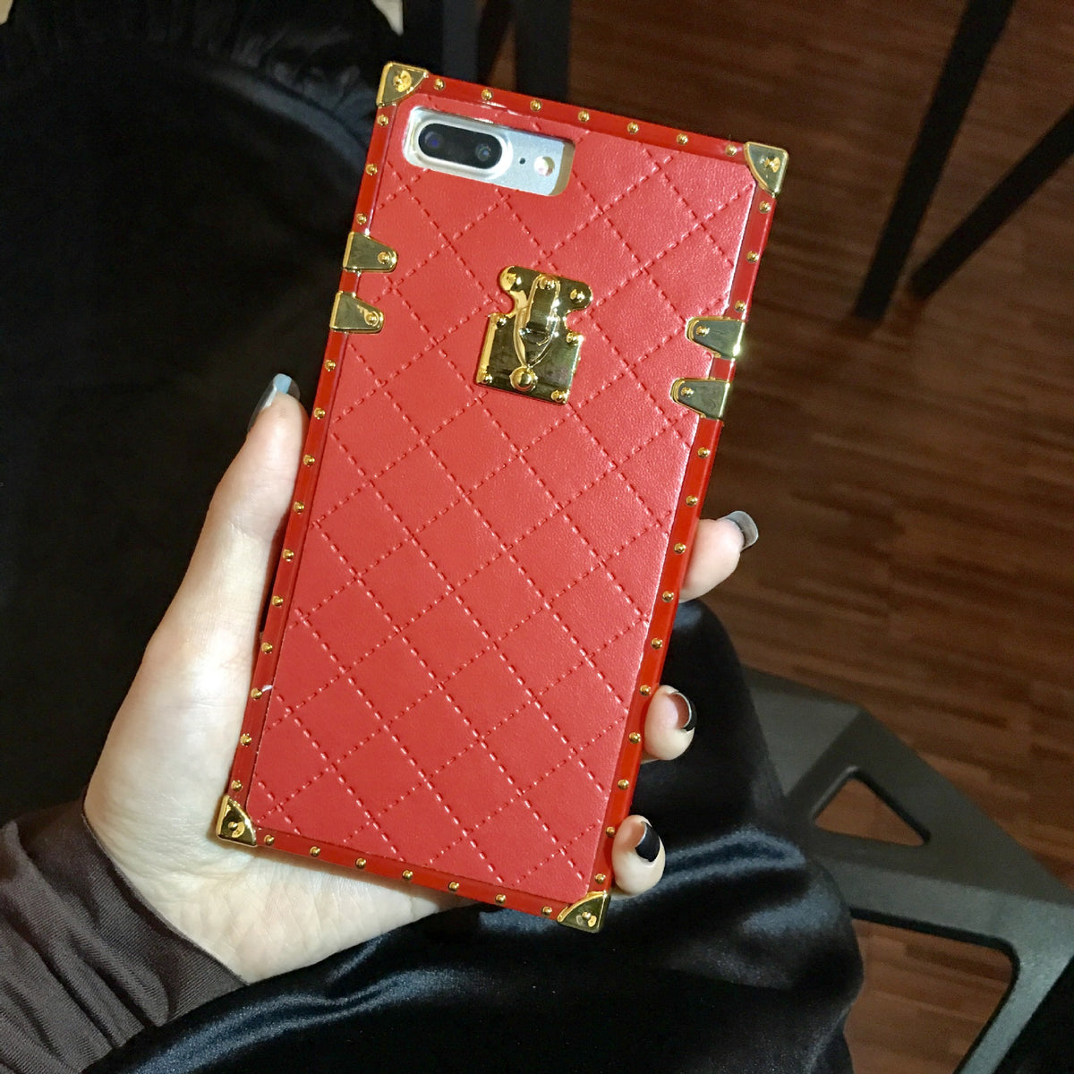 Diamond Pattern Leather Phone Case for iPhone 11 Pro Max