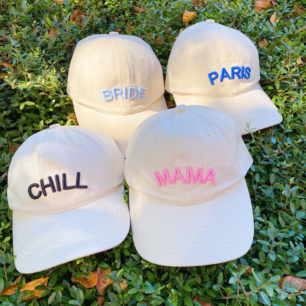 Favorite Word Cotton Ball Cap