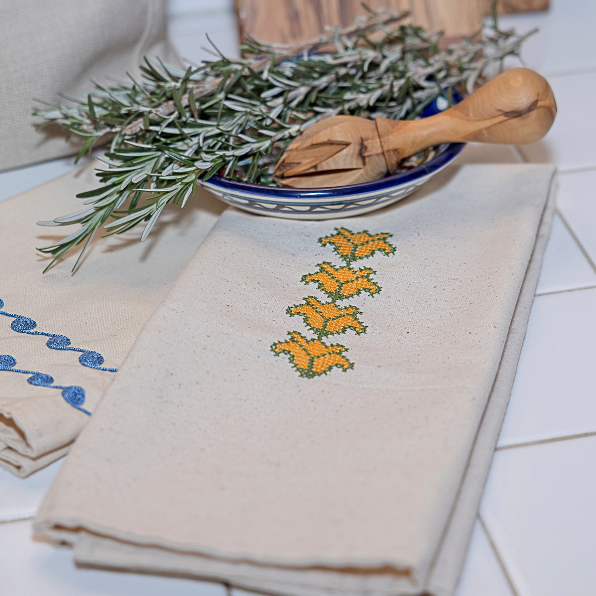 Tea Towel - Cauliflower