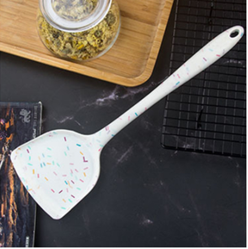 Silicone Spatula for Non-Stick Color Granule Pan