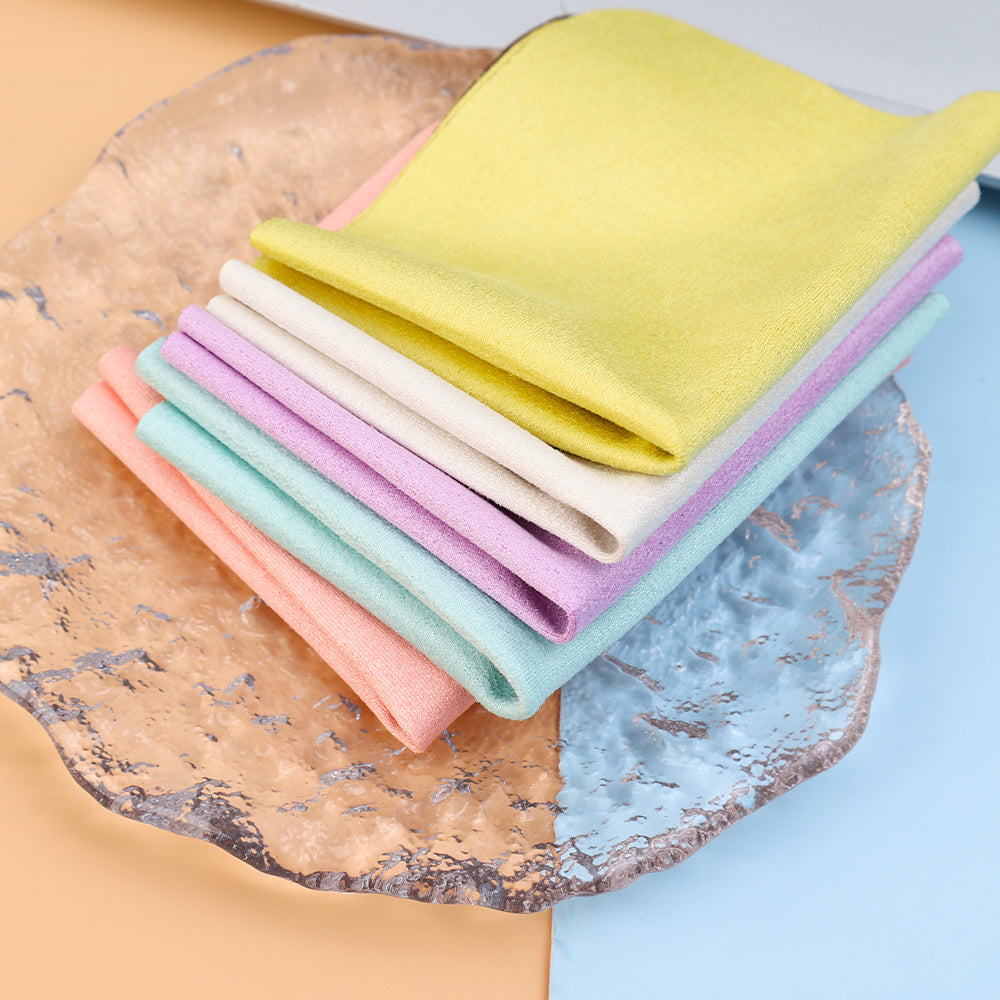 High-Quality Suede Microfiber Cleaning Cloth for Glasses