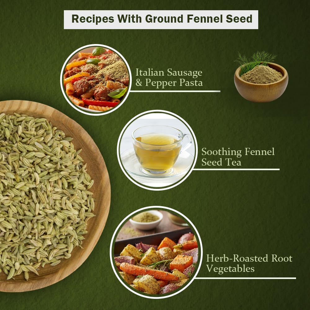 Gourmet Fennel Seed Ground