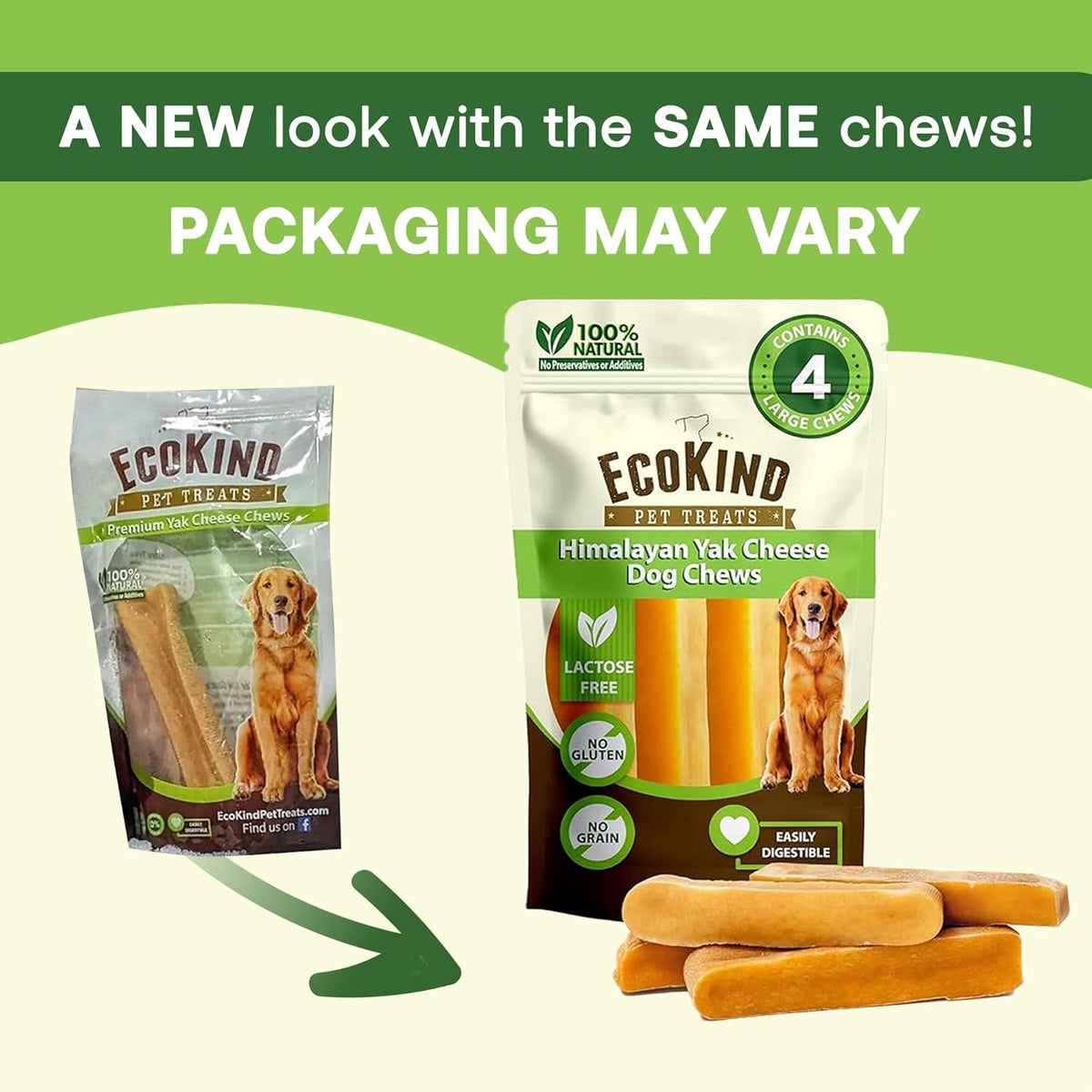 EcoKind GIANT Gold Yak Chews