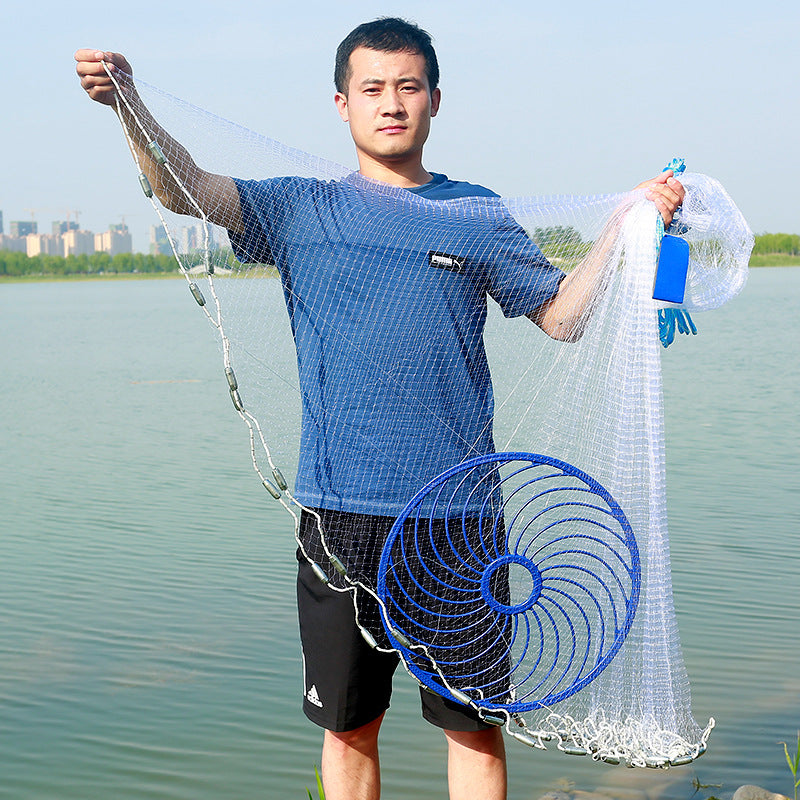 5th Gen American Style Hand-Thrown Fishing Net