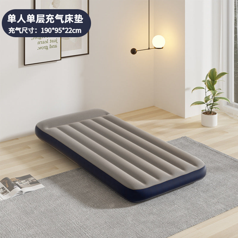 Inflatable PVC Mattress for Outdoor and Home Use
