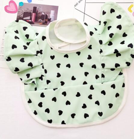 Baby Meal Pocket Waterproof Bib with Angel Wing Design