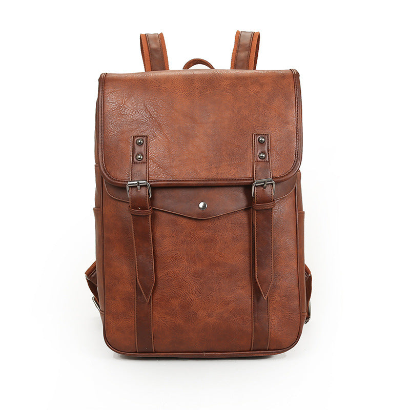 Retro Fashion Large Capacity Men's Backpack