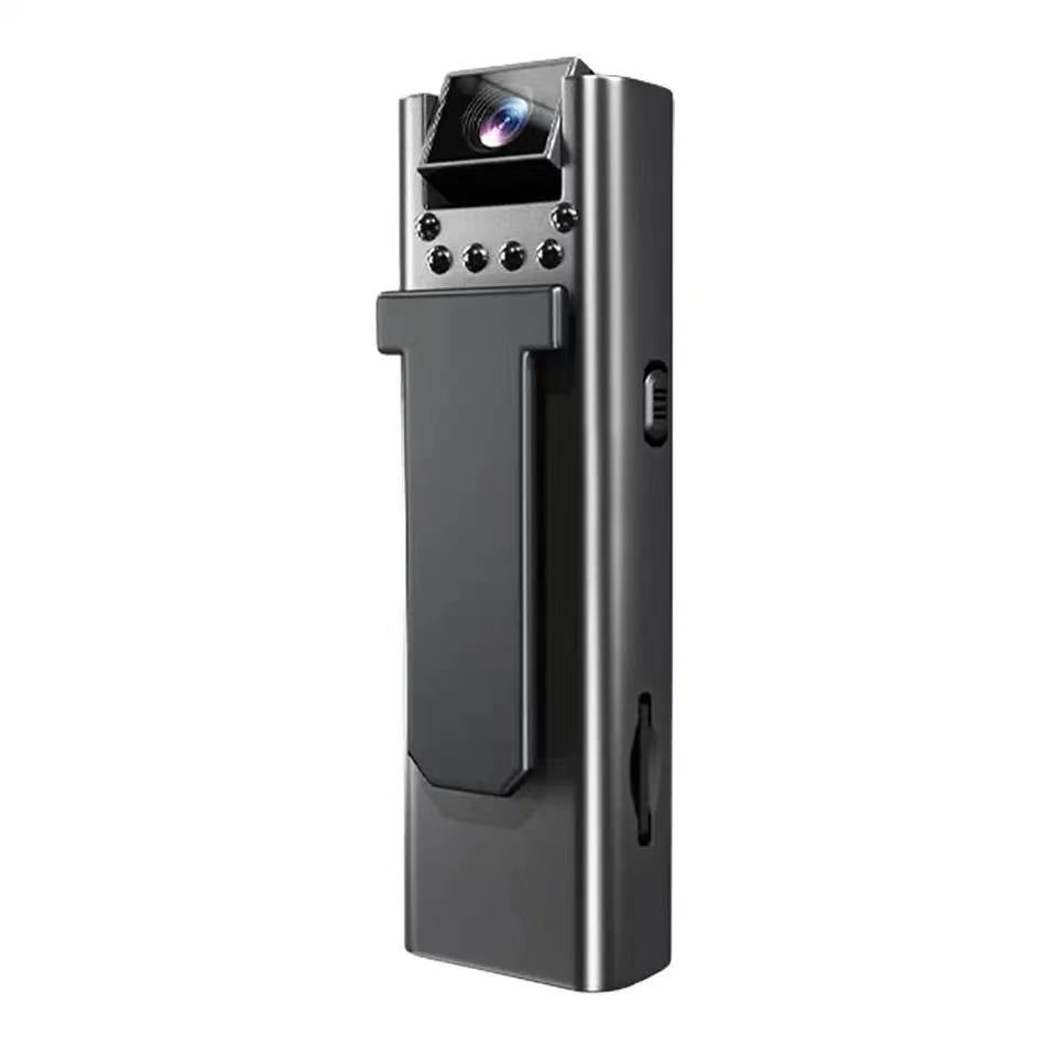 HD Portable Body Camera with Rotating Lens and Recorder
