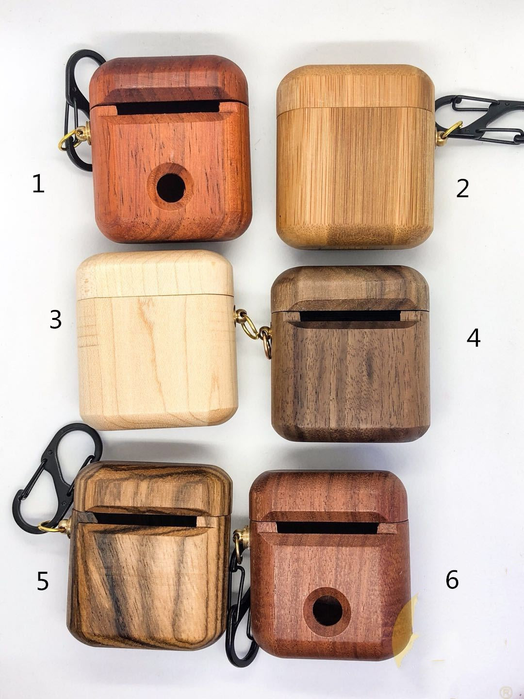 Wooden Case for Apple AirPods Pro 3rd Gen Headphones