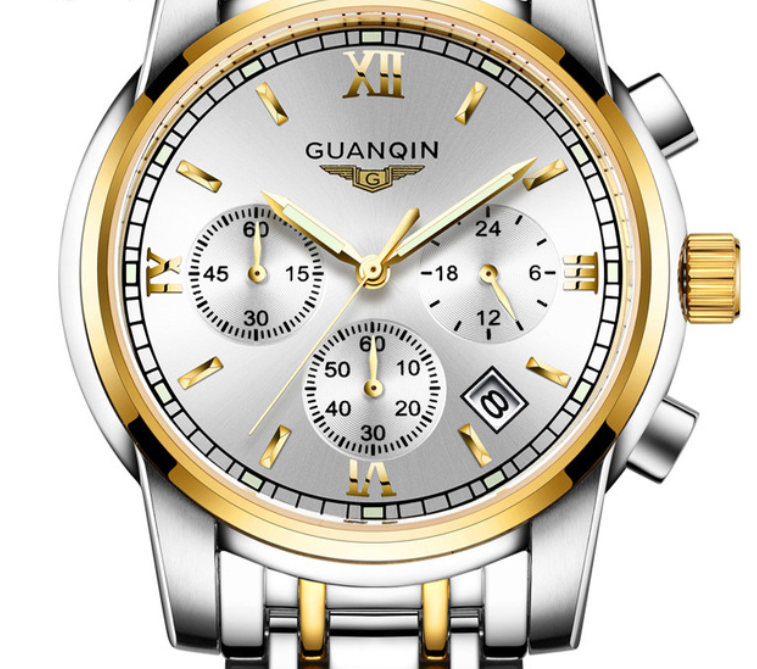 Luminous Steel Band Outdoor Sports Watch