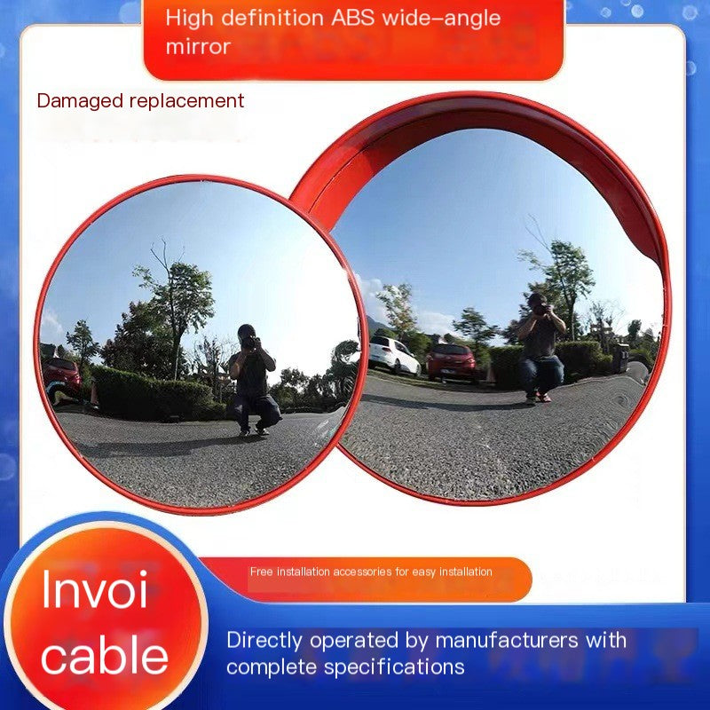HD Wide Angle Convex Mirror for Traffic Safety