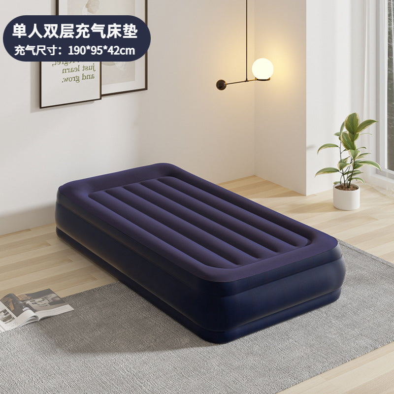 Inflatable PVC Mattress for Outdoor and Home Use