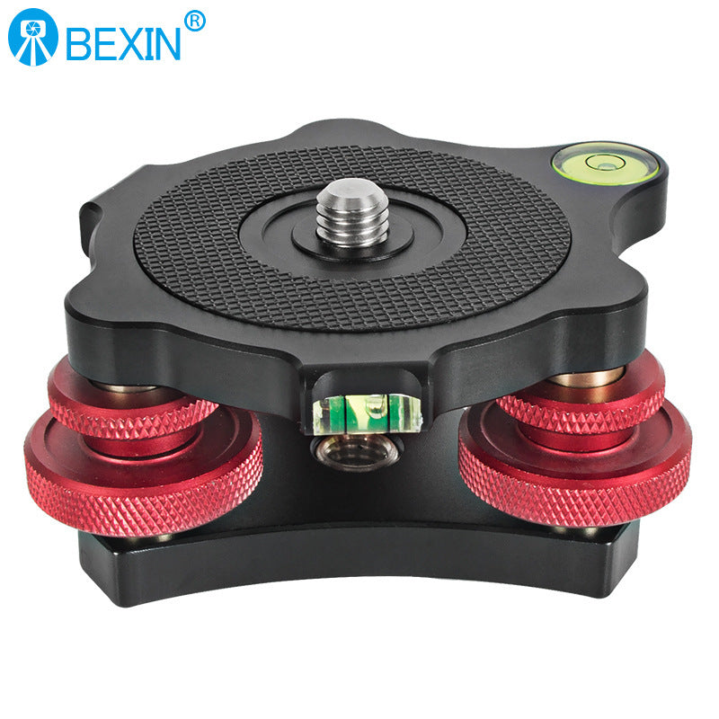 Camera Tripod Base with Adjustable Aluminum Angle