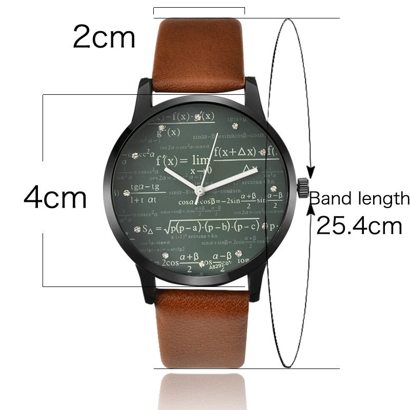 Creative Math Student Watch