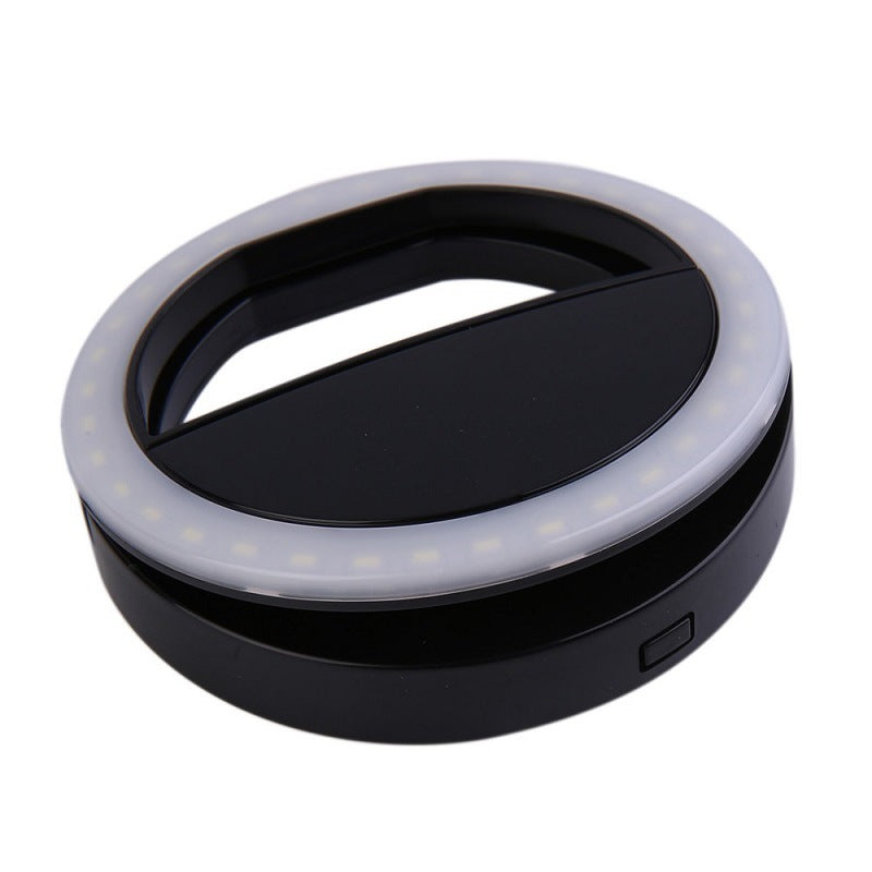 RK12 Portable LED Ring Light for Mobile Selfies