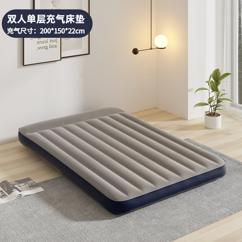 Inflatable PVC Mattress for Outdoor and Home Use