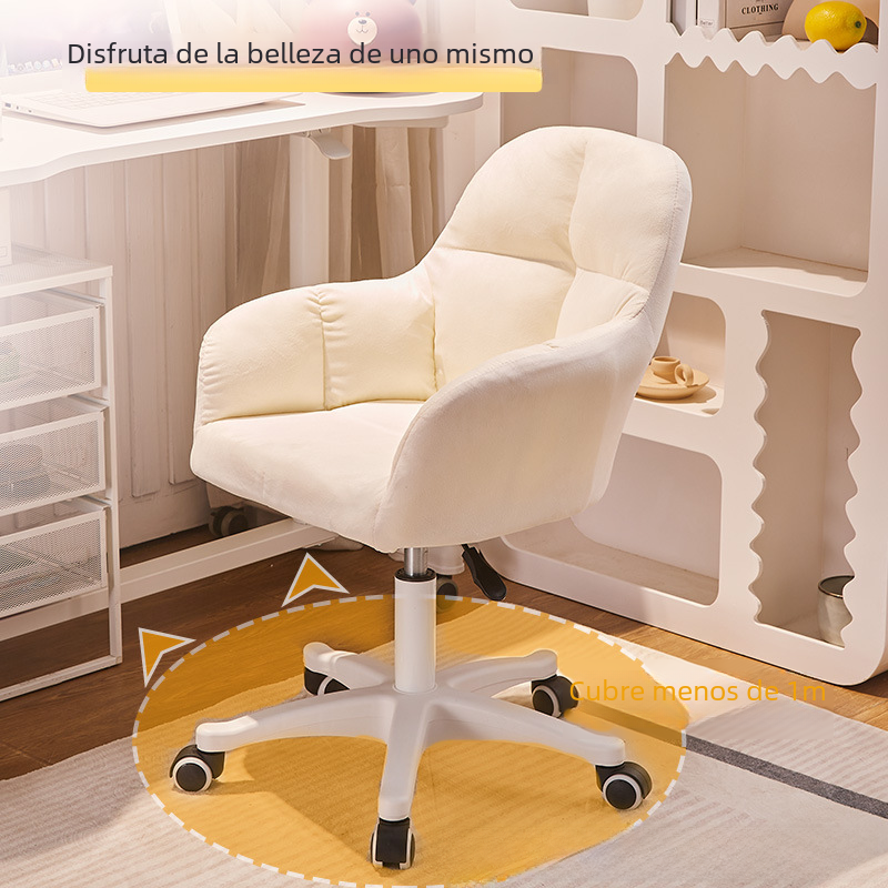 Comfortable Study Chair with Backrest for Home Use