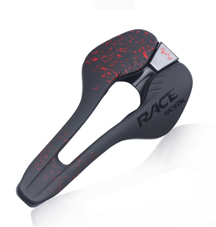 Comfortable Hollow Bicycle Saddle Cushion in Microfiber