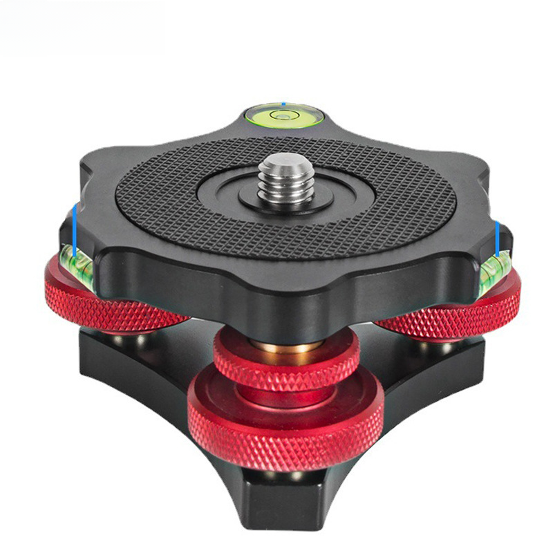 Camera Tripod Base with Adjustable Aluminum Angle