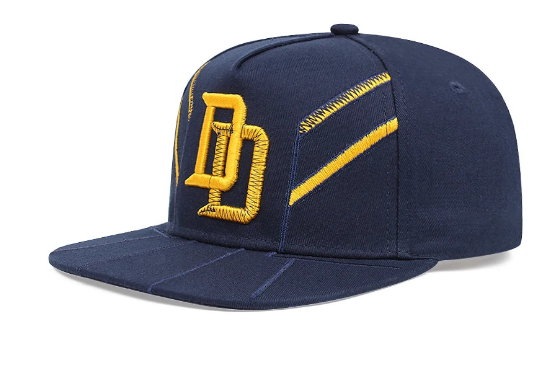 Acrylic Embroidered Retro Hip-Hop Baseball Cap