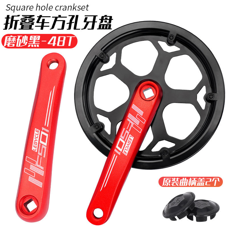Lifecar Folding Bicycle Chainring 53/48T with Guard