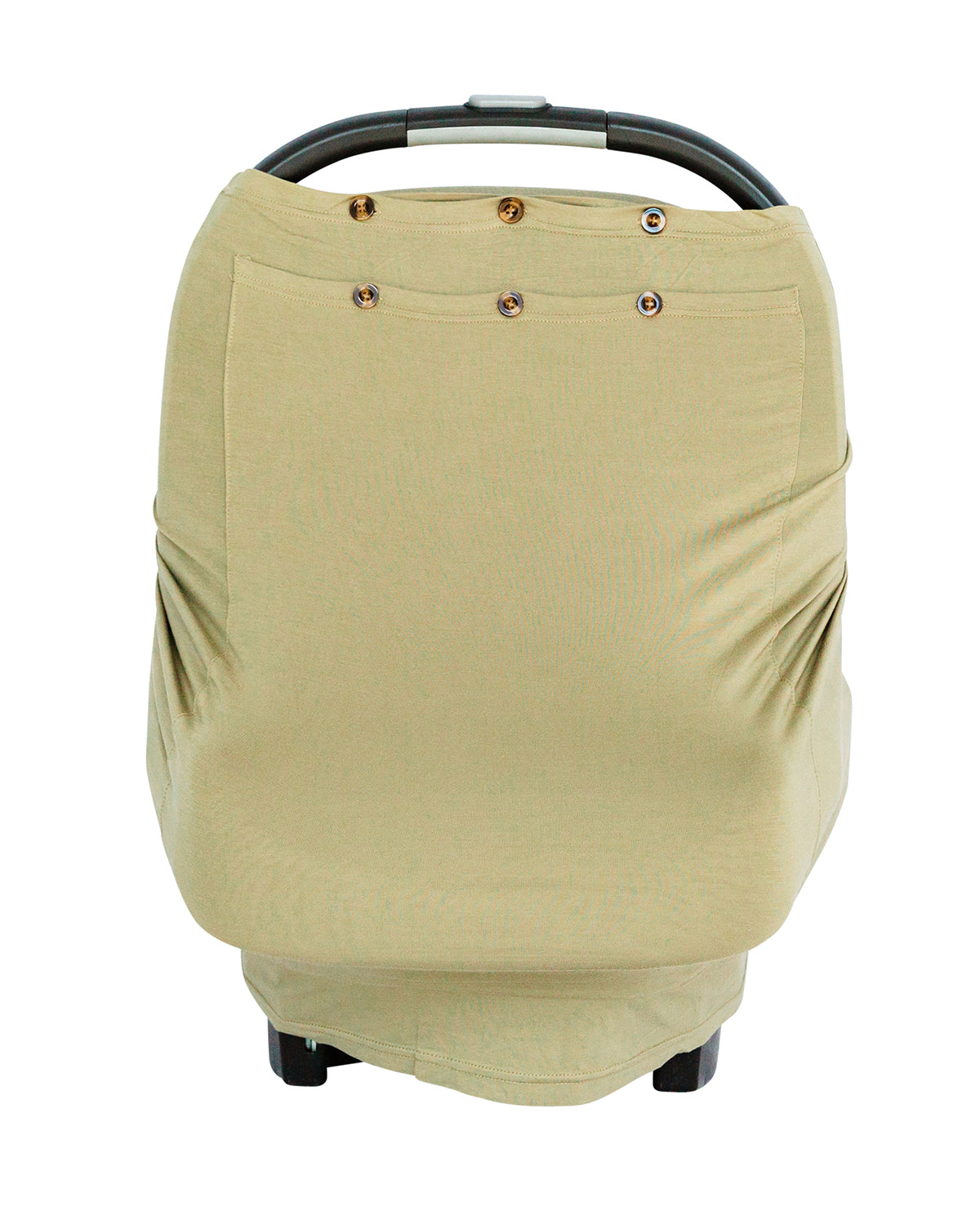 Snuggle Shield® BreatheBamboo™ Multi-Use Antimicrobial Air Filtering Infant Cover Moss Green