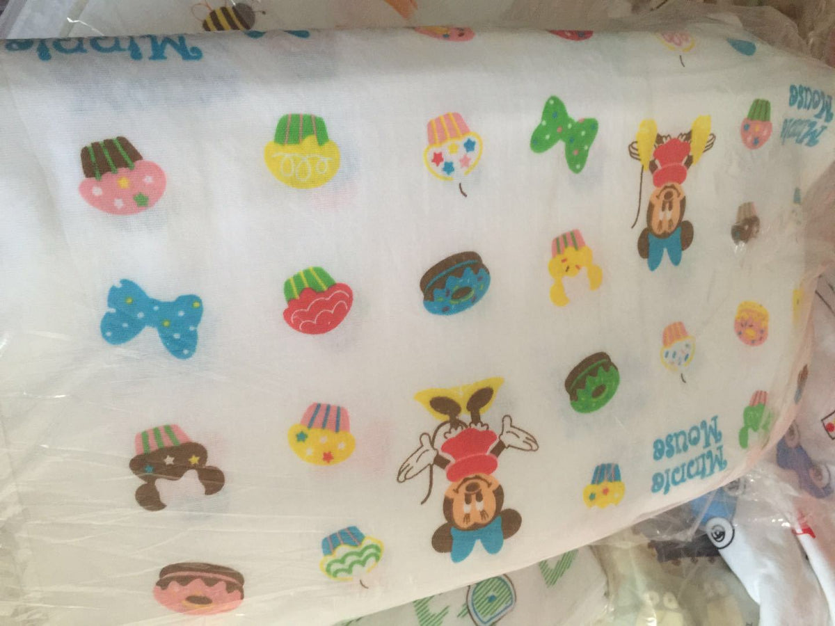 Double-layer Cartoon Print Baby Bath Towel