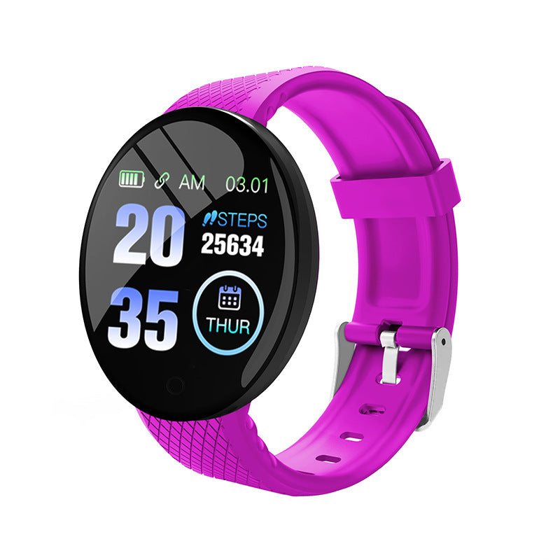 D18 Smart Bracelet with Color Display and Health Monitor
