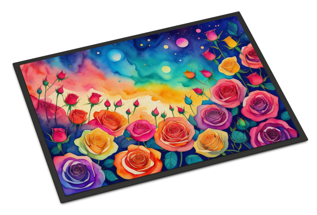 Roses in Color Doormat