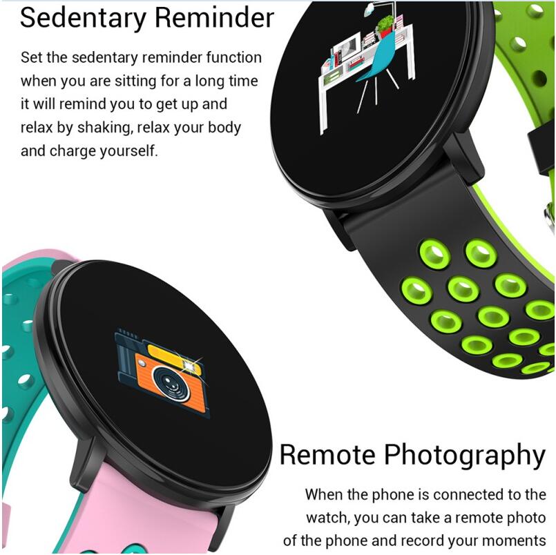1.3-Inch Color Screen Smart Bracelet with Health Monitor