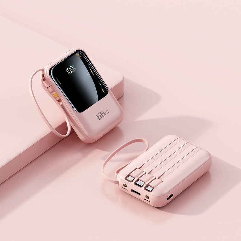 Mini 66W Super Fast Charge Power Bank with Logo Printing