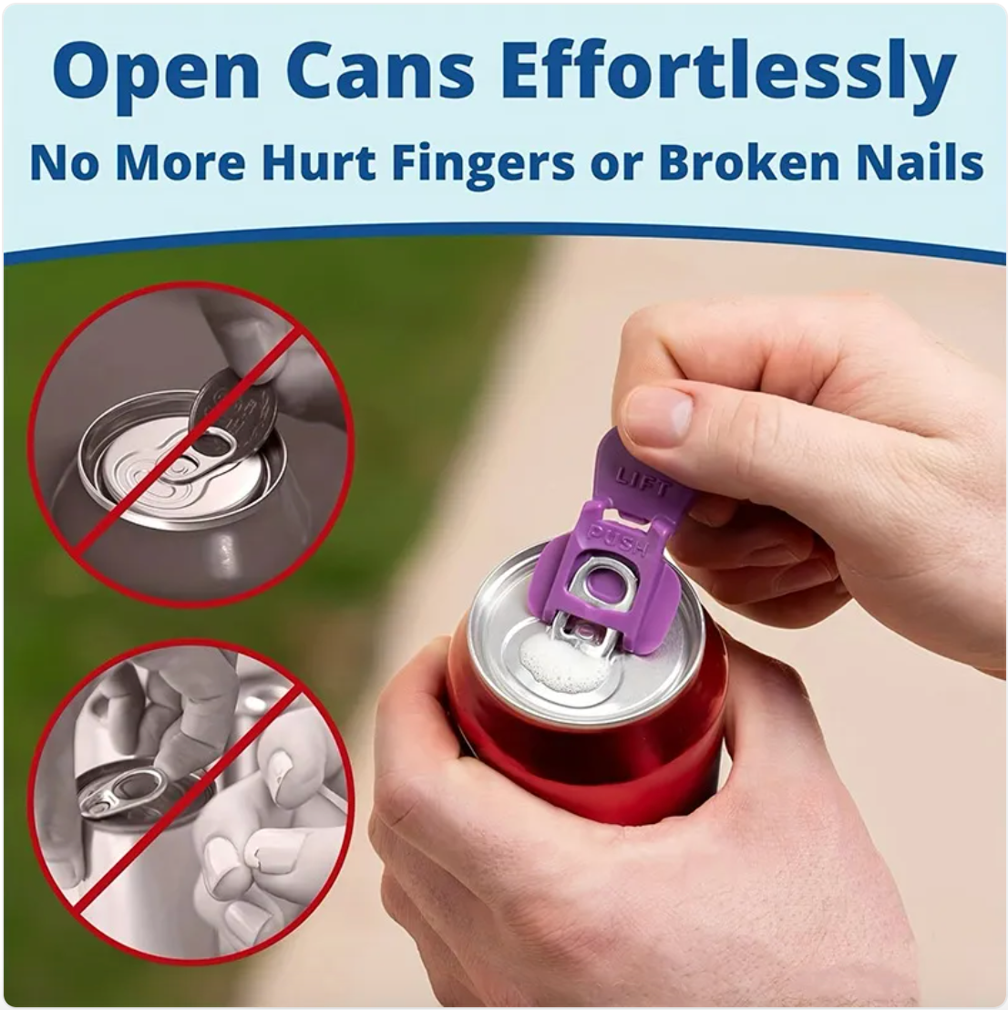 Simple Plastic Can/Bottle Opener