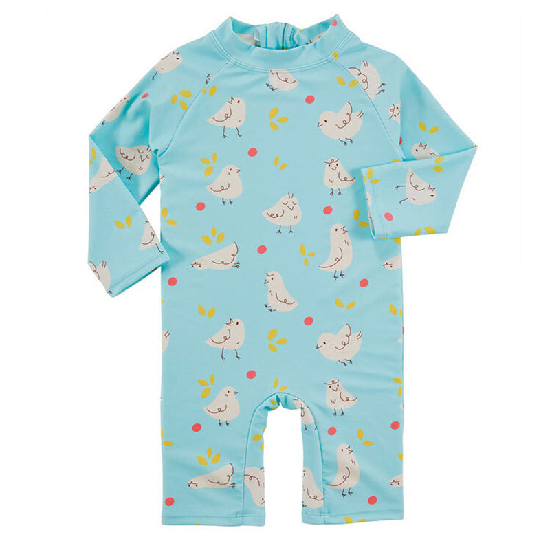 2024 Kids One-Piece Swimwear - Quick-Dry Sun Protection