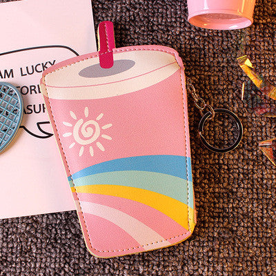 Cute Cartoon Coin Purse Wallet for Girls and Women