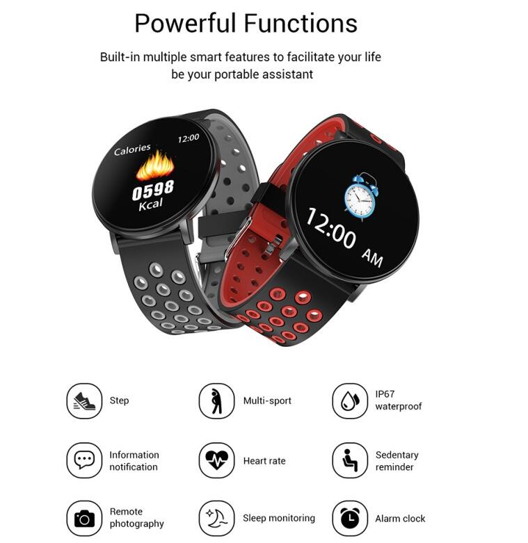 1.3-Inch Color Screen Smart Bracelet with Health Monitor