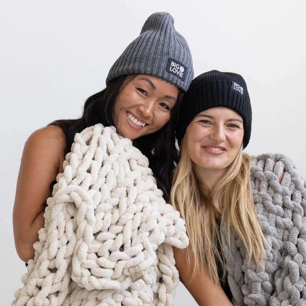 BADASS COTTON CASHMERE BEANIE | BLACK