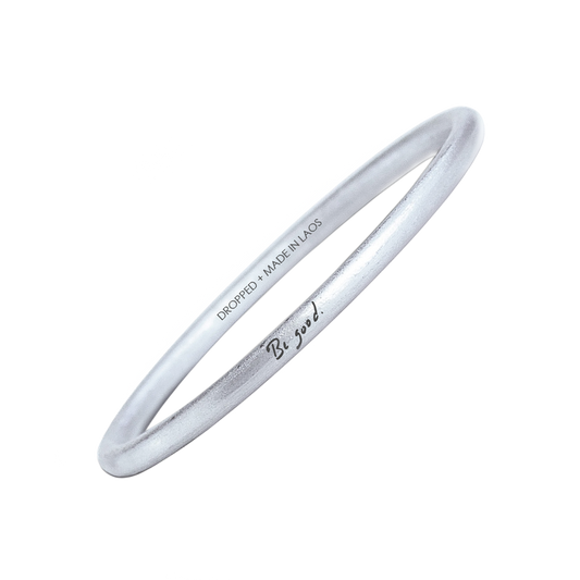 "BE GOOD" BANGLE - REBECCA RUSCH COLLABORATION