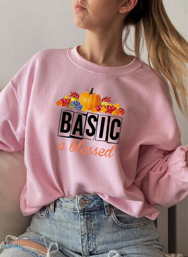 Basic & Blessed Sweat Shirt